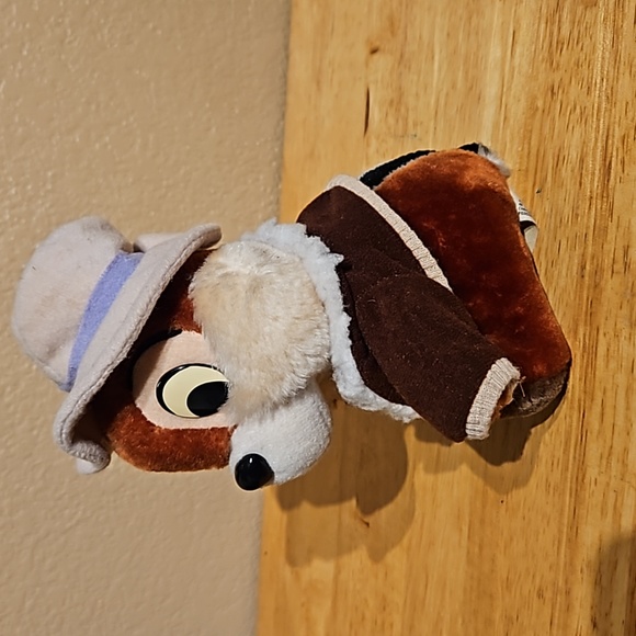 Vintage Walt Disney Chip Rescue Rangers Plush Doll Stuffed Animal Toy Disneyland - Picture 4 of 6